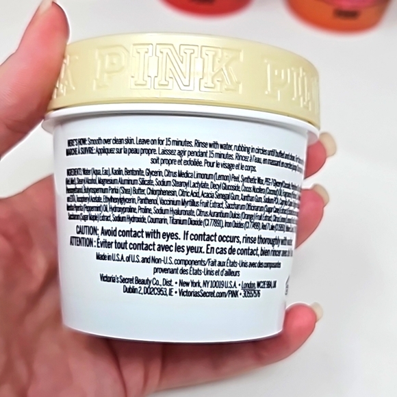 Victoria’s Secret PINK | Honey Clay Face Mask Scrub | Vitamin E, Mint & Honey - Picture 4 of 4